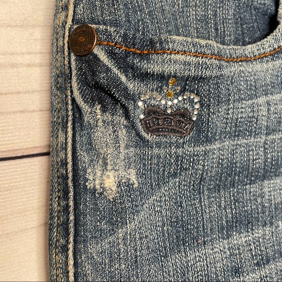 Candies Vintage denim MIDI skirt 1 - Picture 12 of 14